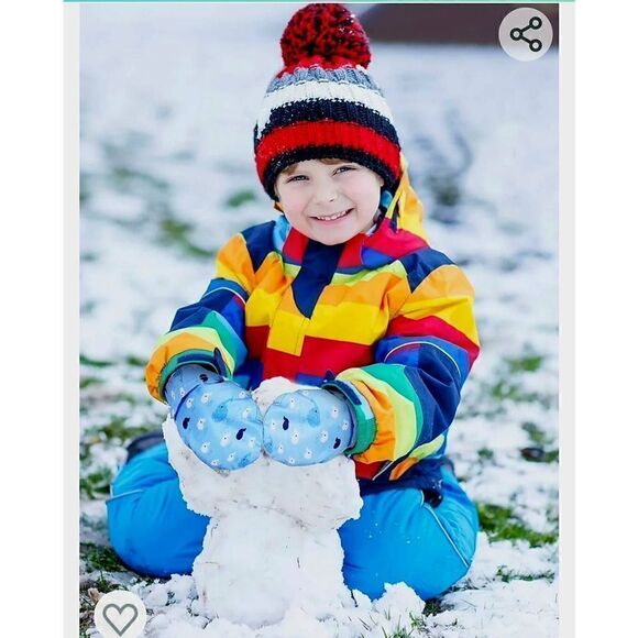 NIP 4 PIECE KIDS SKI MITTENS SET - Picture 3 of 4